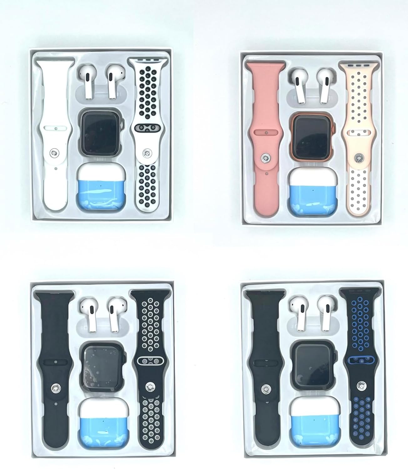 Reloj T55 Pro Max + Airpods 1 + Audífonos Bluetooth: